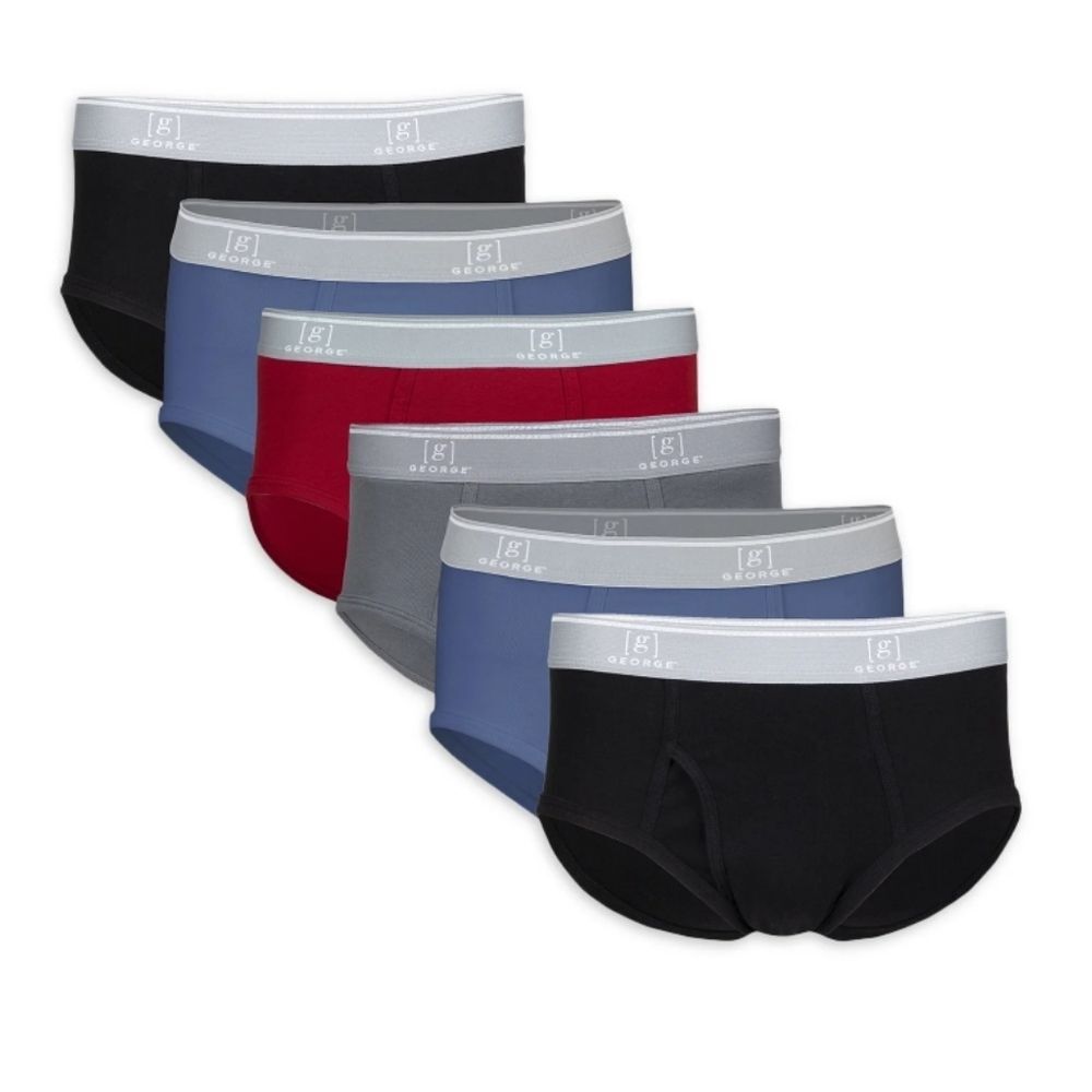 George Men's Assorted Briefs Pack Size 2XL